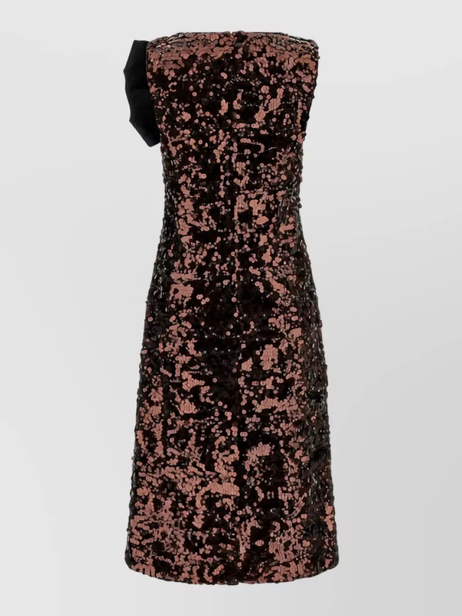 Ganni velvet sequin mini dress