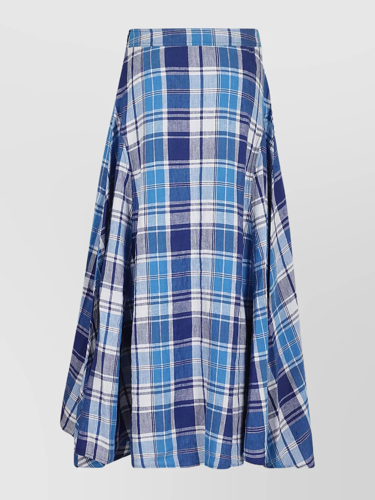 Shop Polo Ralph Lauren Maxi Full Asymmetrical Draped High Waist Skirt
