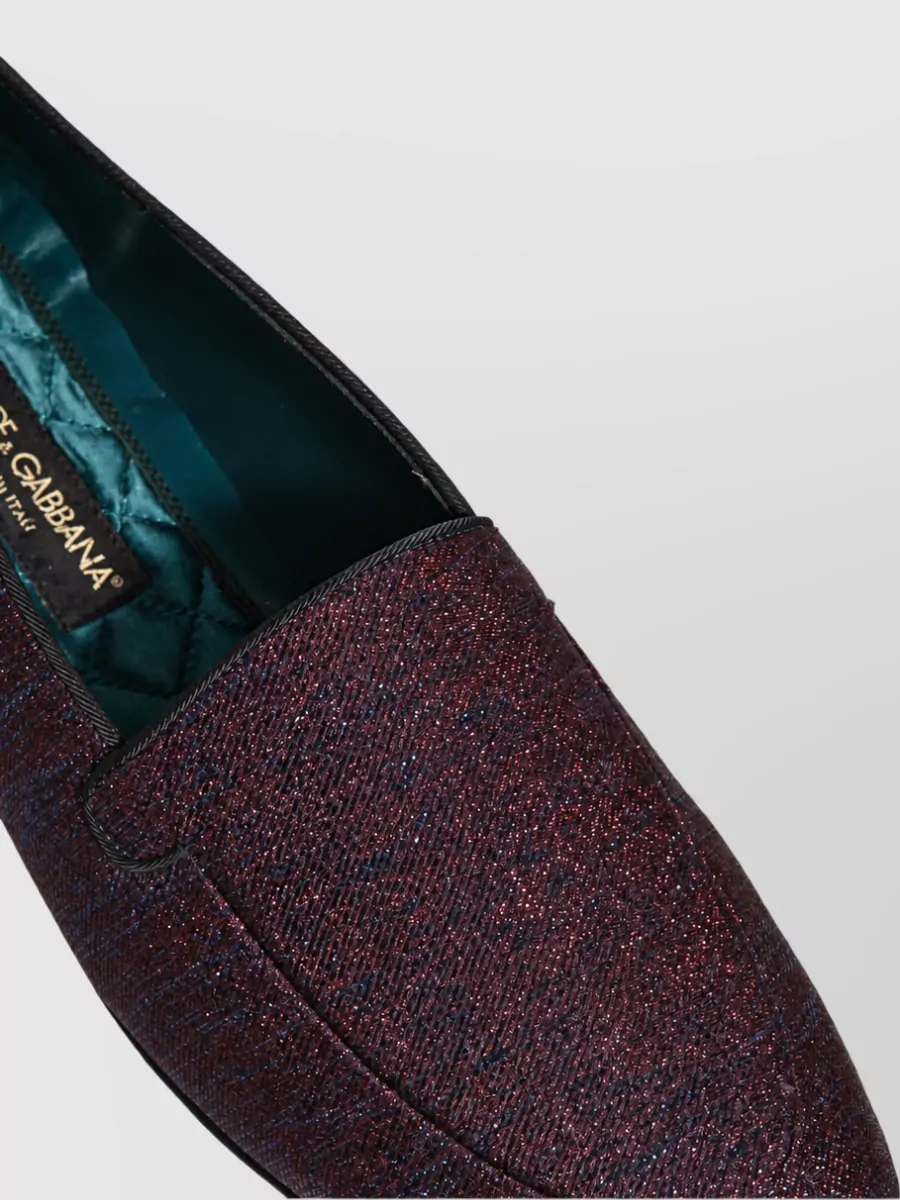 Dolce&Gabbana Leather Slippers