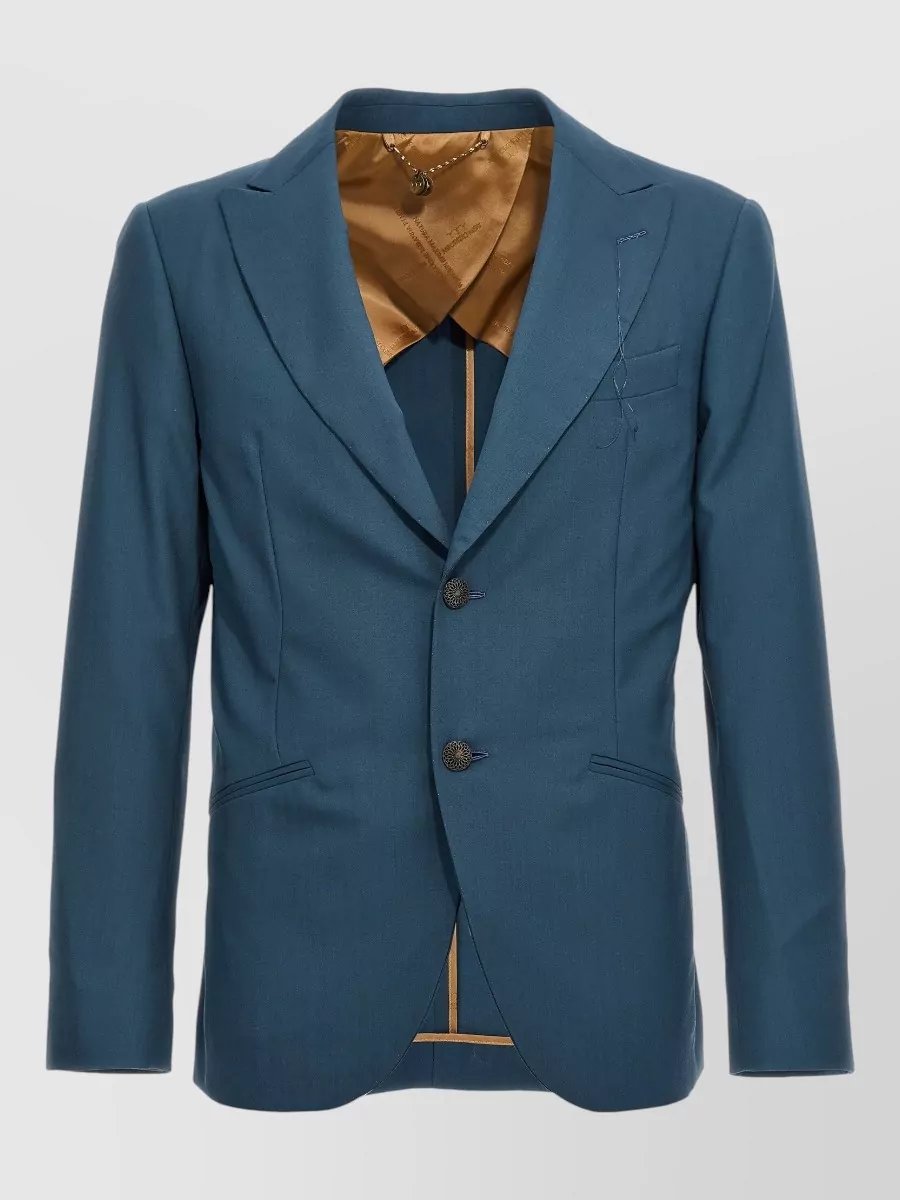 Maurizio Miri Wool single-breasted blazer