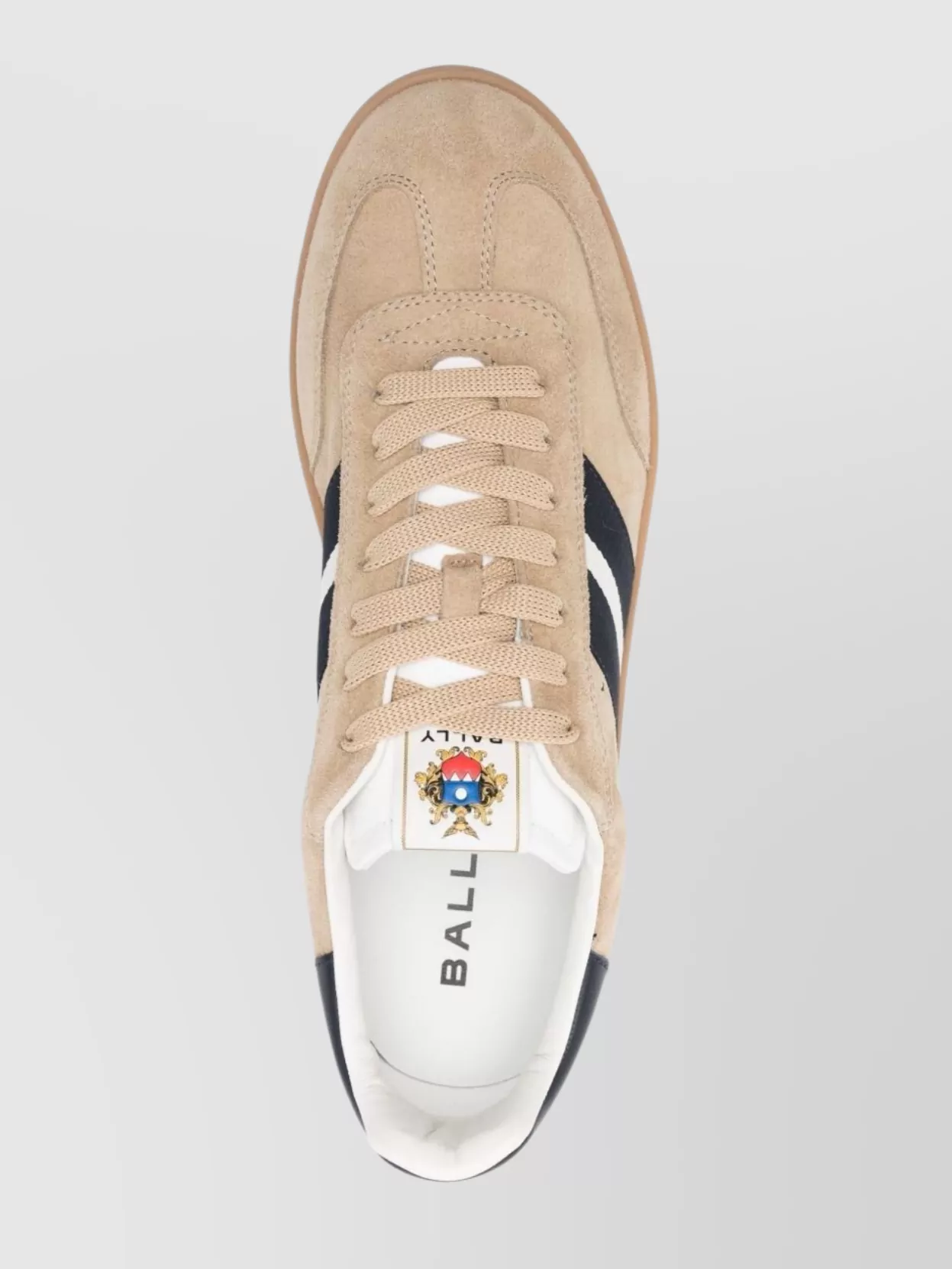 Bally Low Top Sneakers Contrast Stripe
