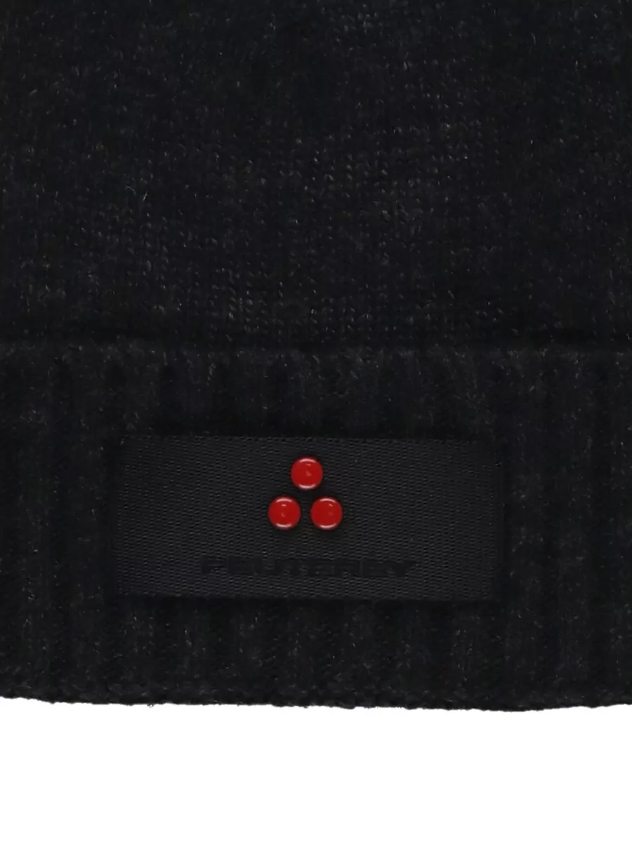 Peuterey Cashmere Blend Beanie And Scarf Set