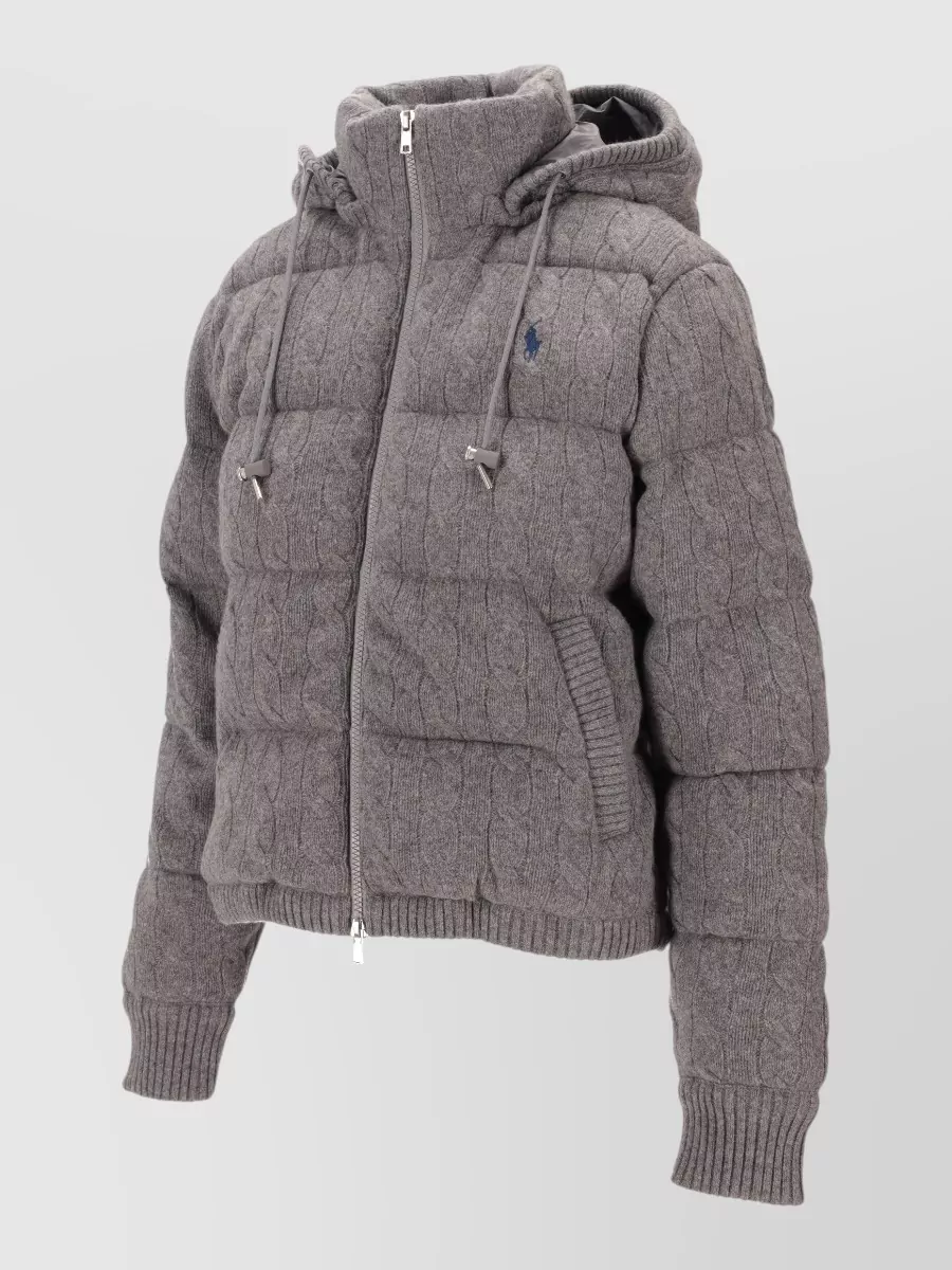 Ralph Lauren Cashmere Wool Puffer Coat