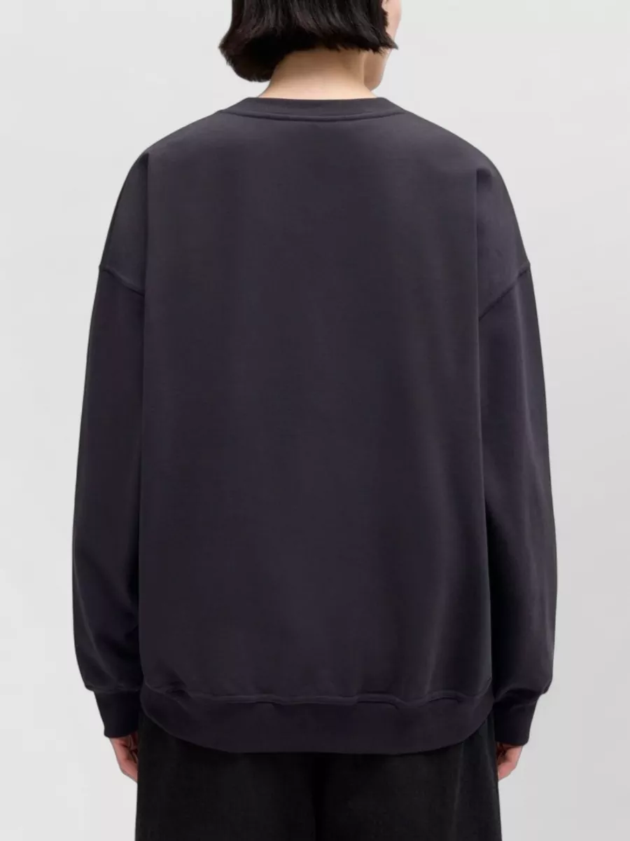 Ganni Organic Cotton Sweater Bear Graphic