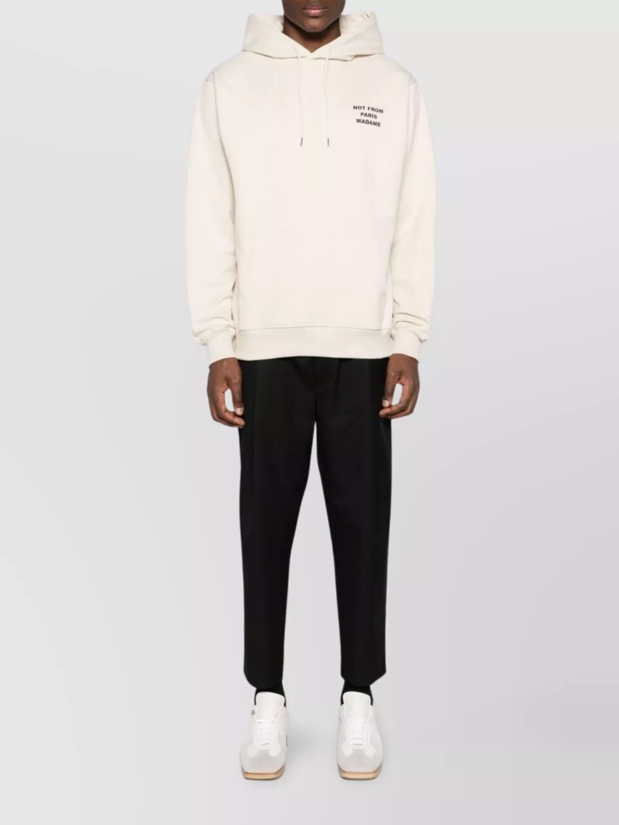 Drôle De Monsieur Casual Hoodie With Drawstring And Pockets