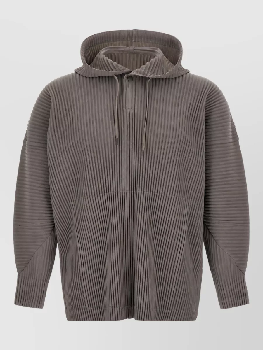Homme Plisse Issey Miyake Polyester hooded jacket