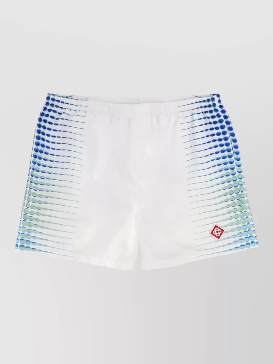 Casablanca polyester swim shorts