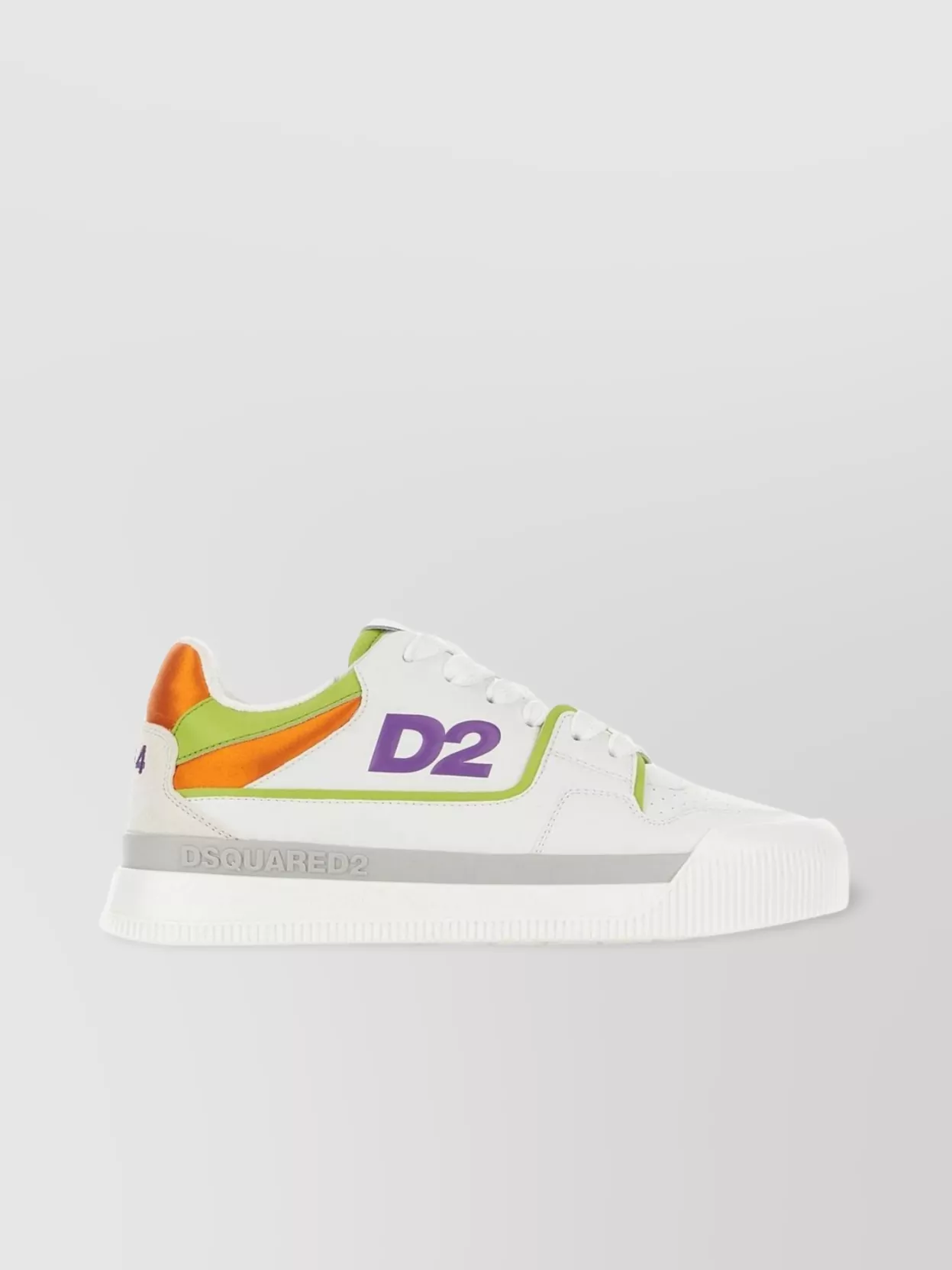 Dsquared2 Multicolor Leather And Polyester Sneakers