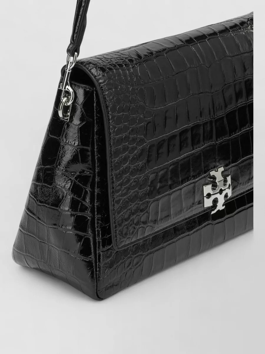 Tory Burch Eleanor Lamb Leather Clutch Bag