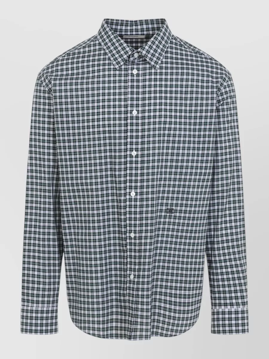 Celine Striped Relaxed-Fit Cotton Shirt