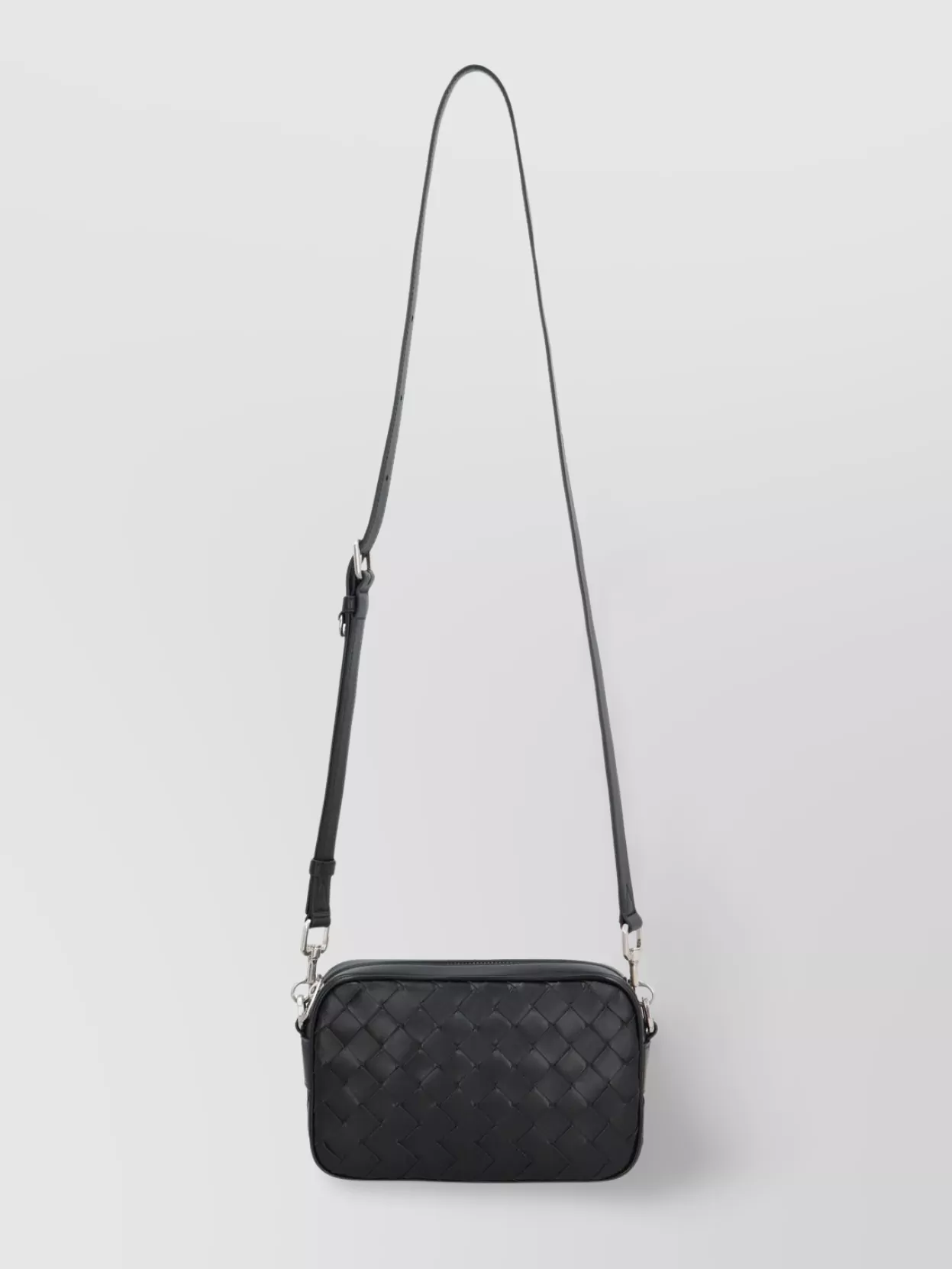 Bottega Veneta Mini Camera Bag In Leather