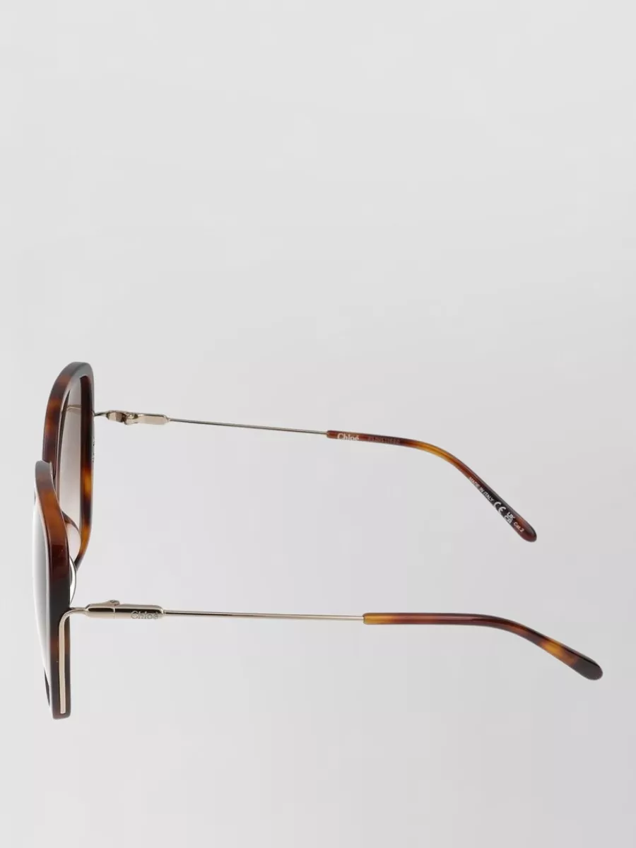 Chloé Oval-Frame Sunglasses