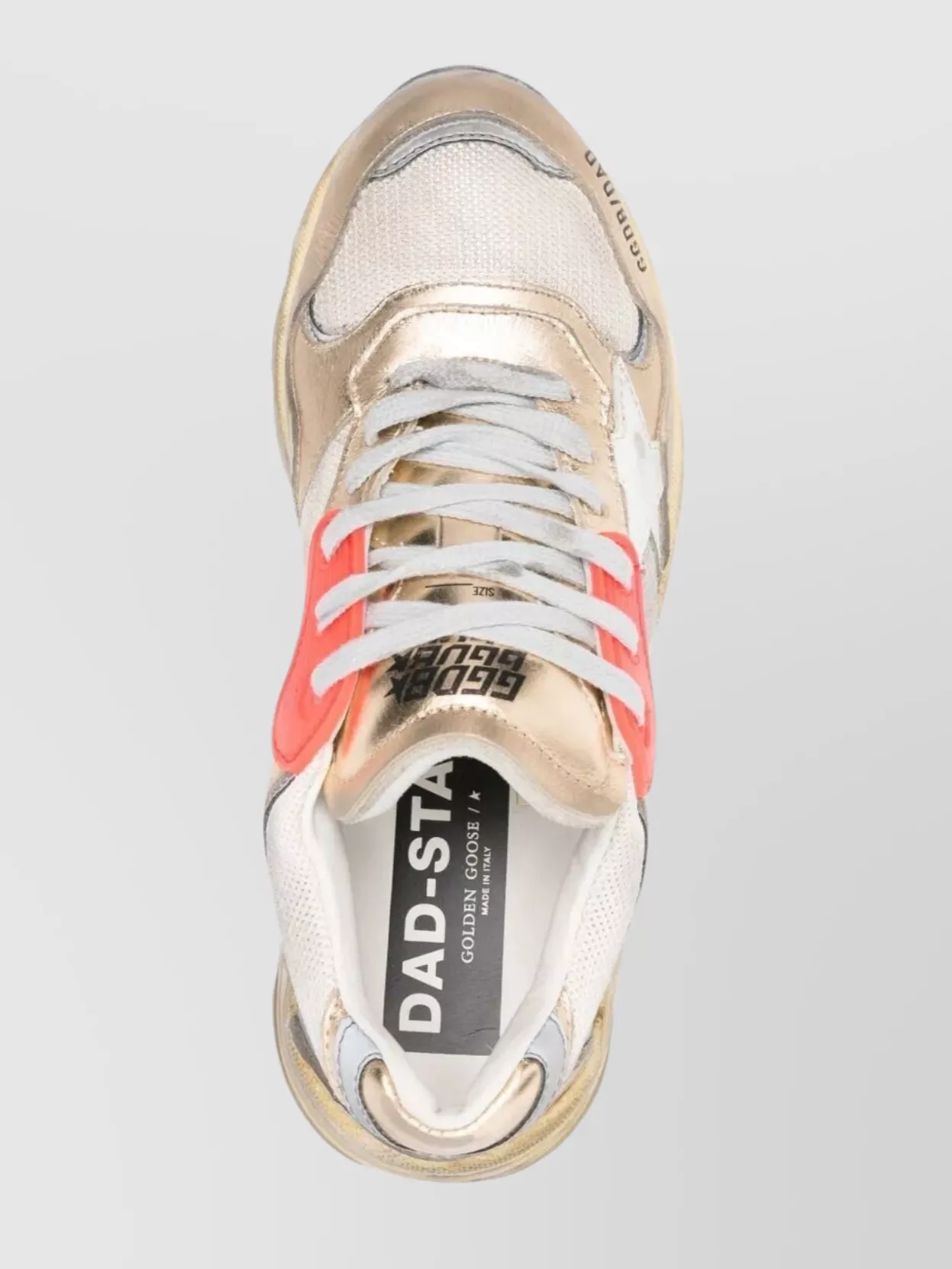 Golden Goose Mesh And Leather Sneakers