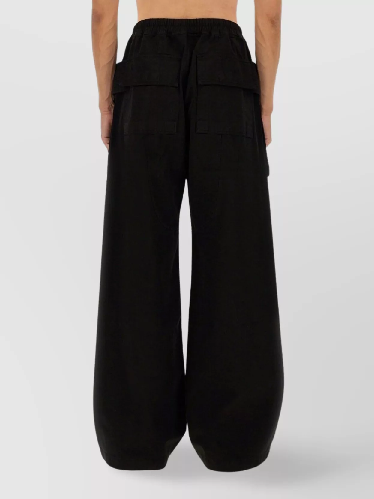 Rick Owens Drkshdw Wide Leg Cargo Pockets Trousers