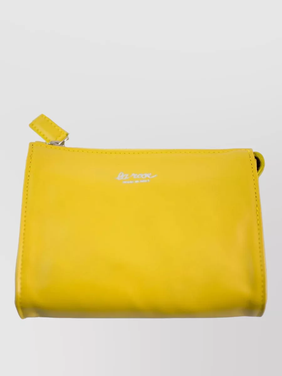 La Rose leather makeup bag