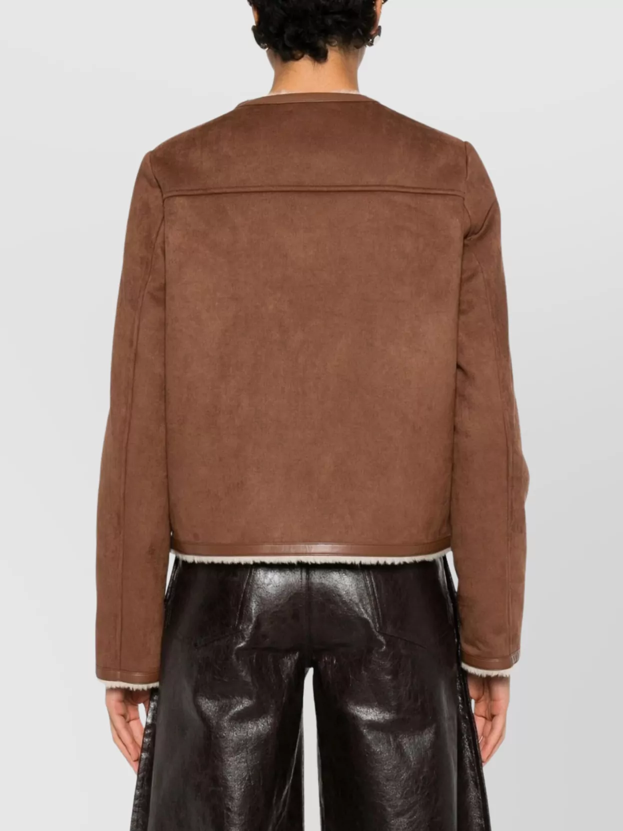 Semicouture Nora Jacket With Front Pockets And Trim