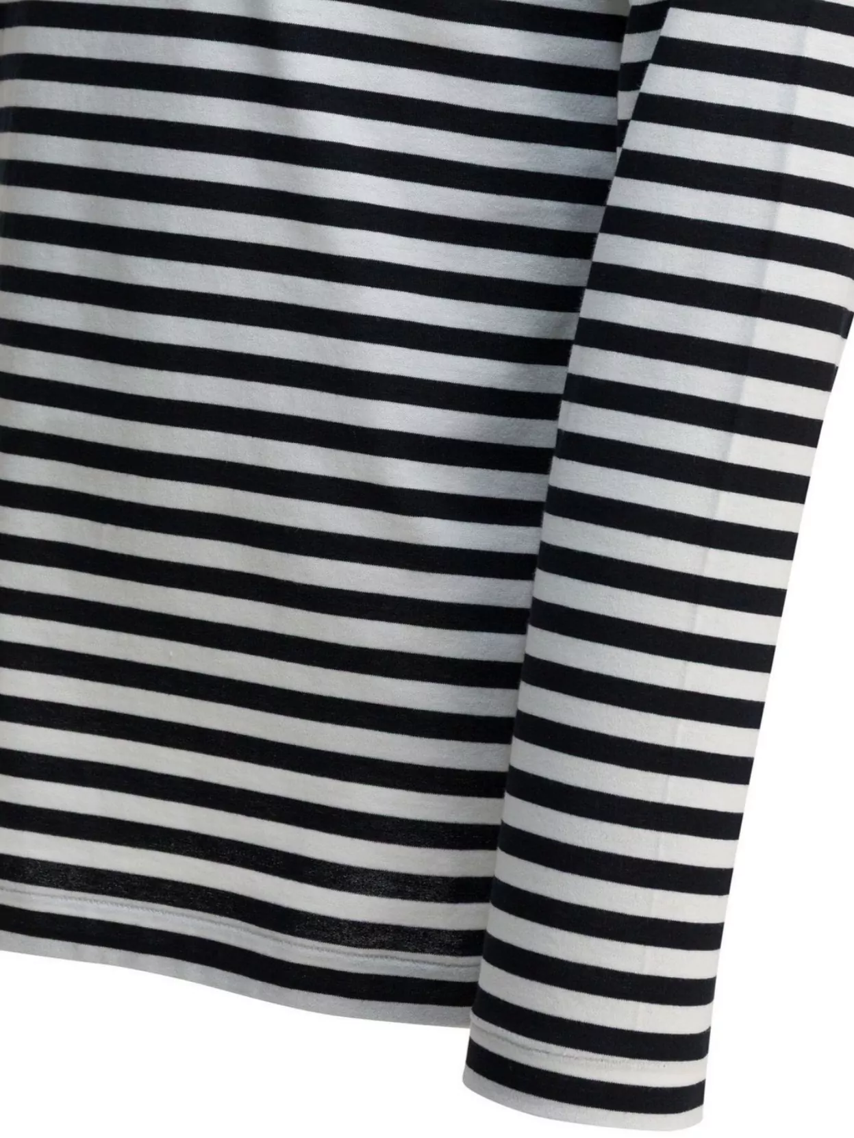 Comme Des Garçons Play Long Sleeve Striped Crew Neck T-Shirt