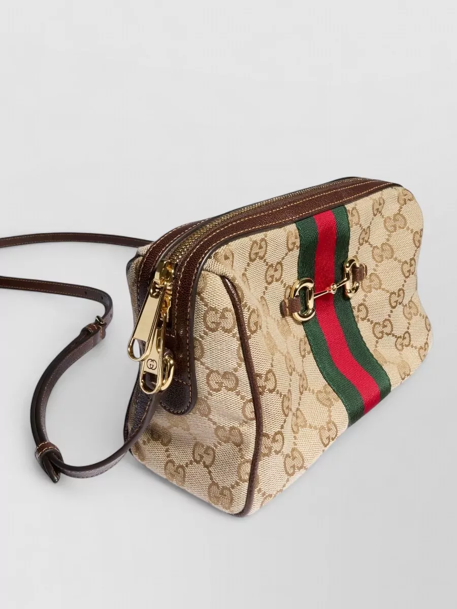 Gucci Horsebit 1955 Small Fabric Belt Bag