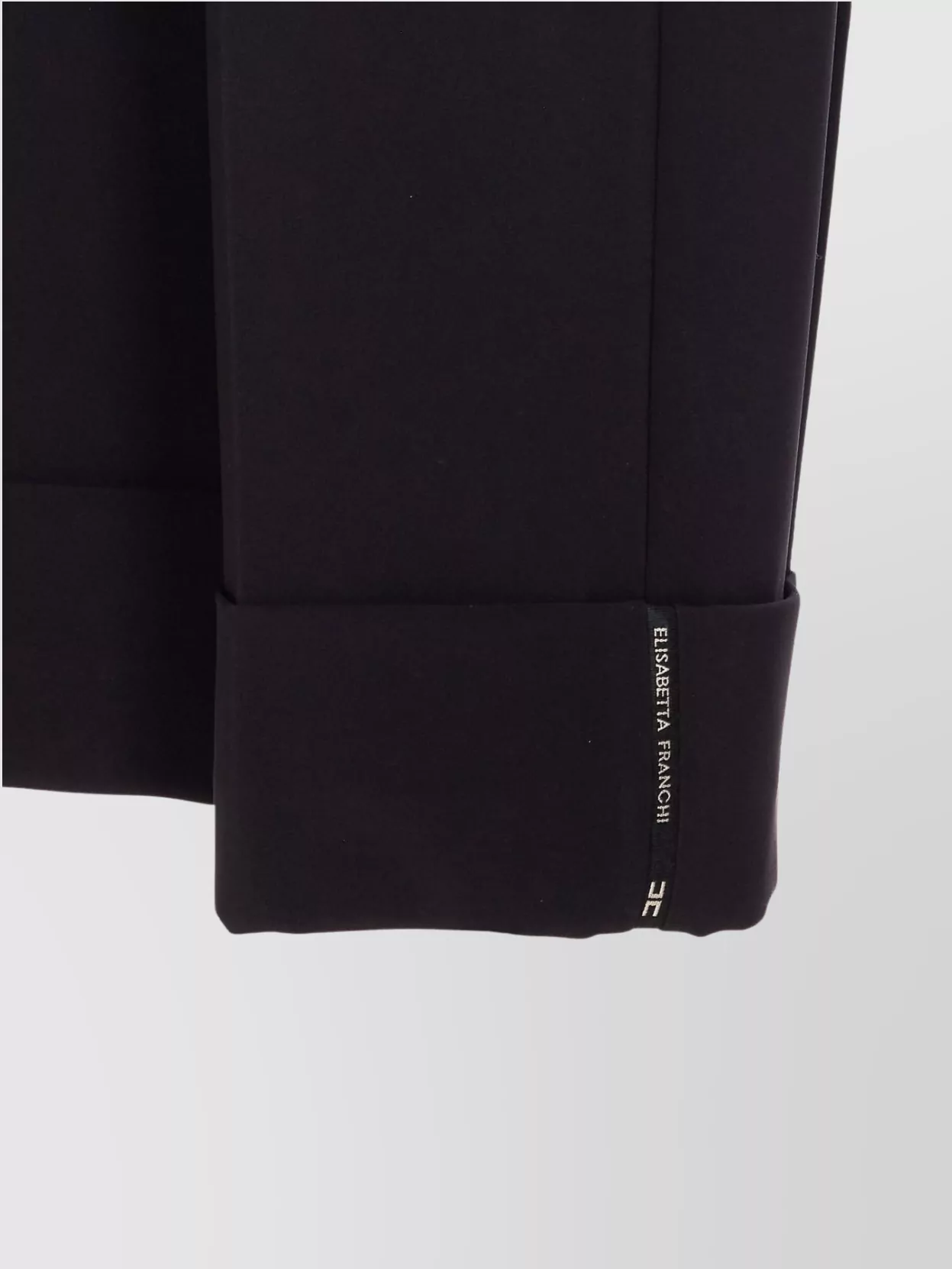 Elisabetta Franchi Tailored Wide Leg Cropped Trousers