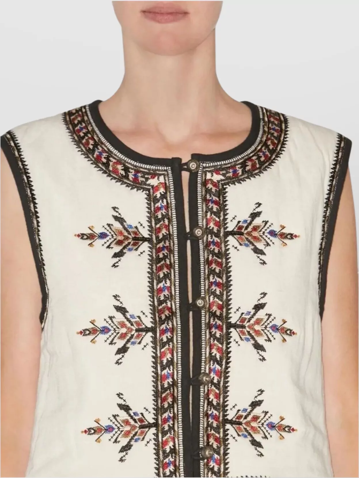Isabel Marant Étoile Isabel Marant Etoile Zeana Embroidered Vest