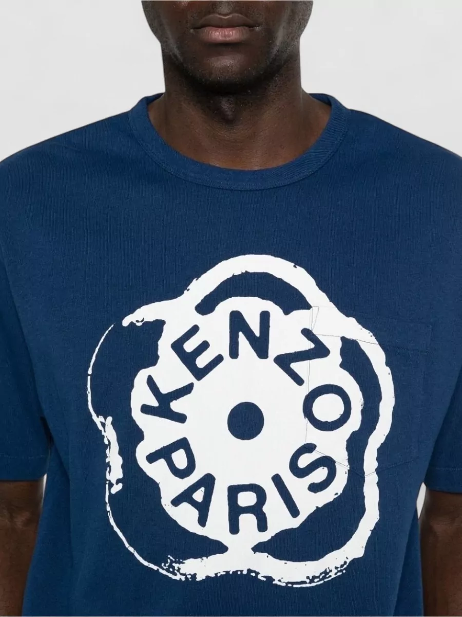 Kenzo Cotton Logo Print T-Shirt