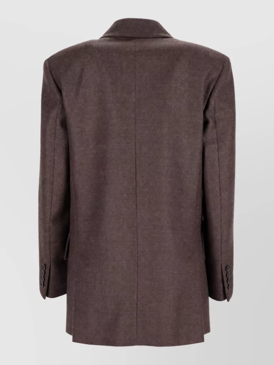 Max Mara Virgin Wool Double Breasted Coat