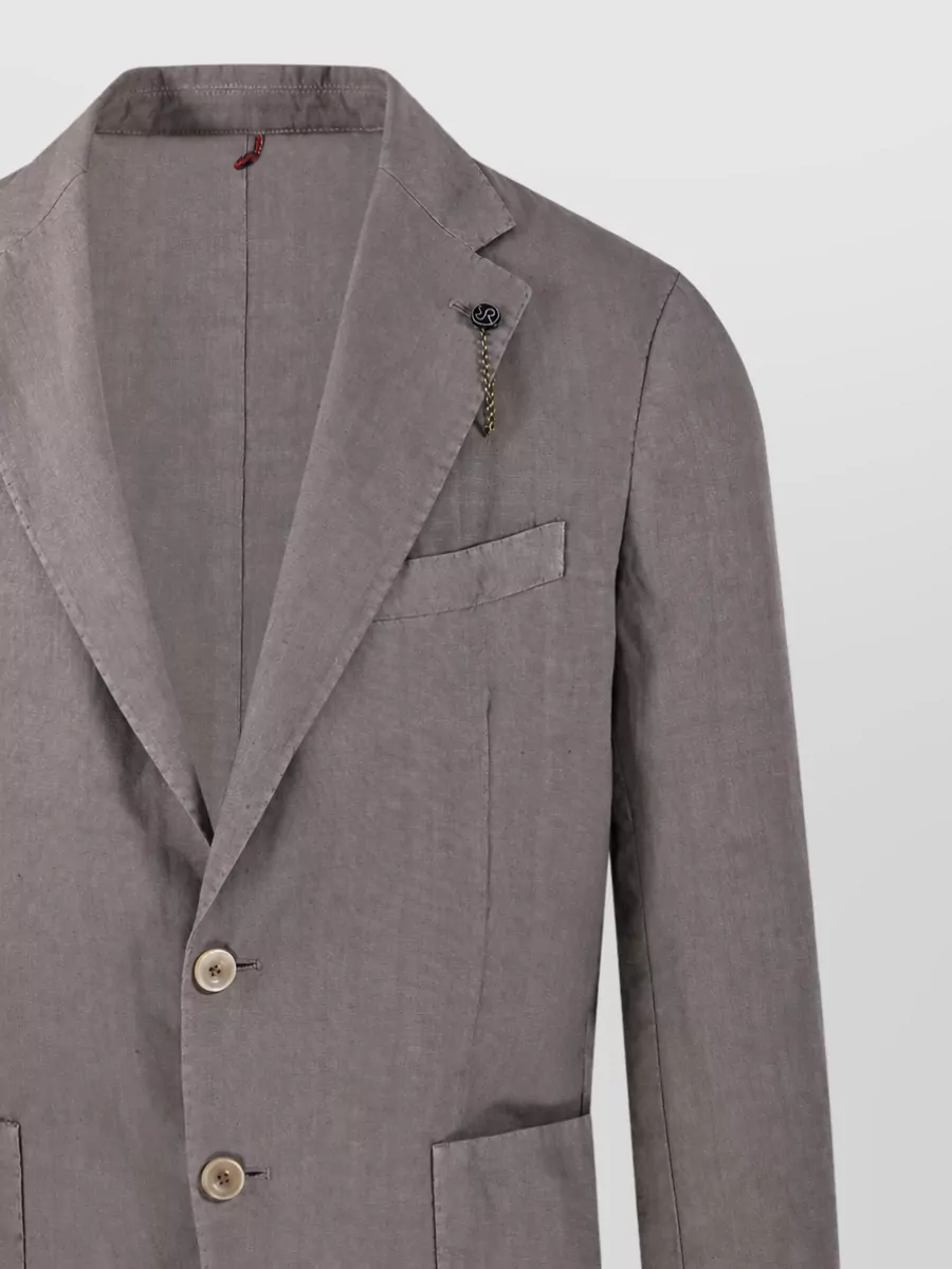 Santaniello Linen Suit Jacket
