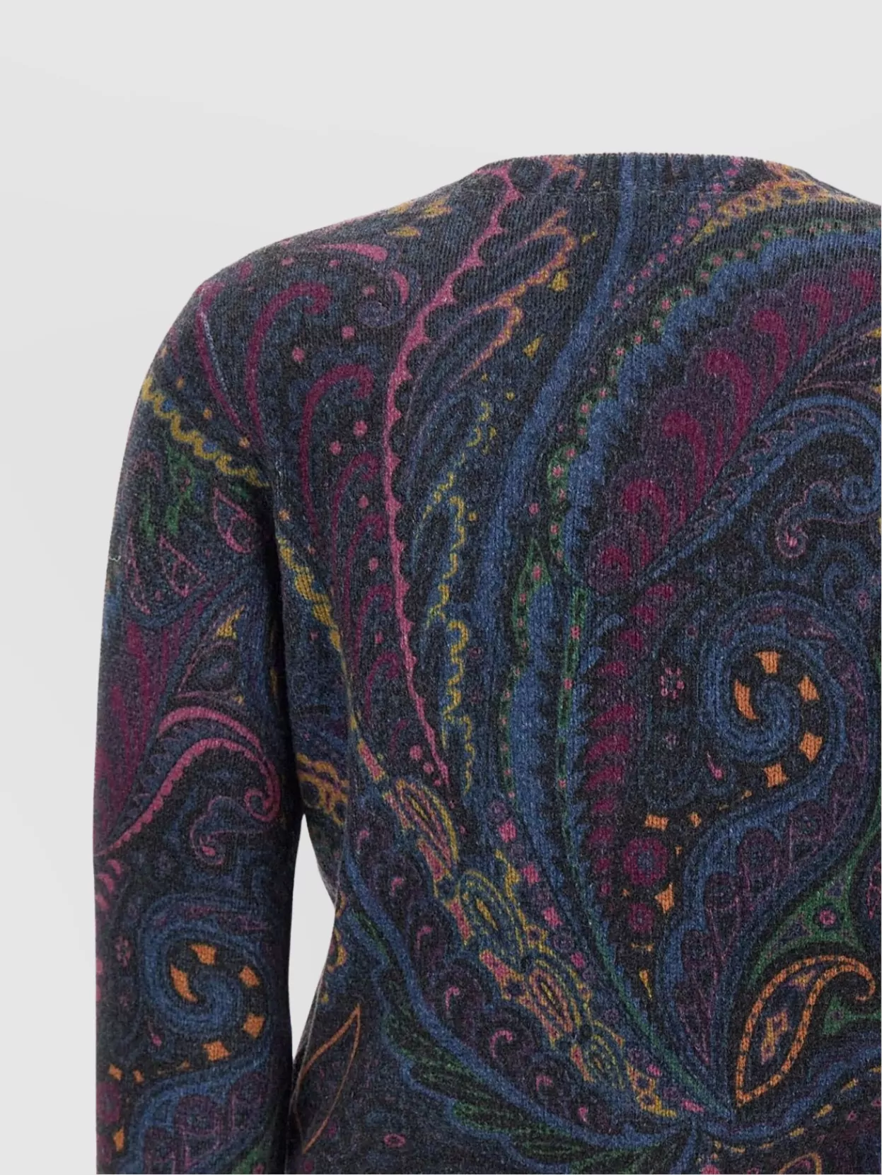 Etro Paisley Long Sleeve Knitwear
