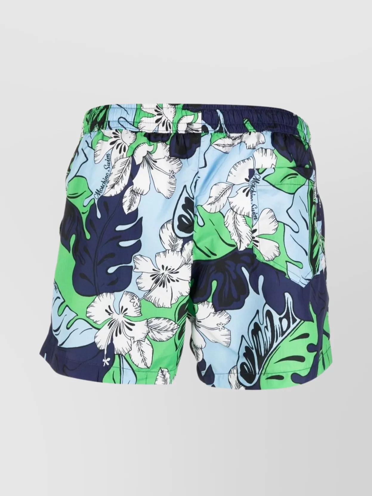 Moschino Floral-print Swim Shorts In Pastel