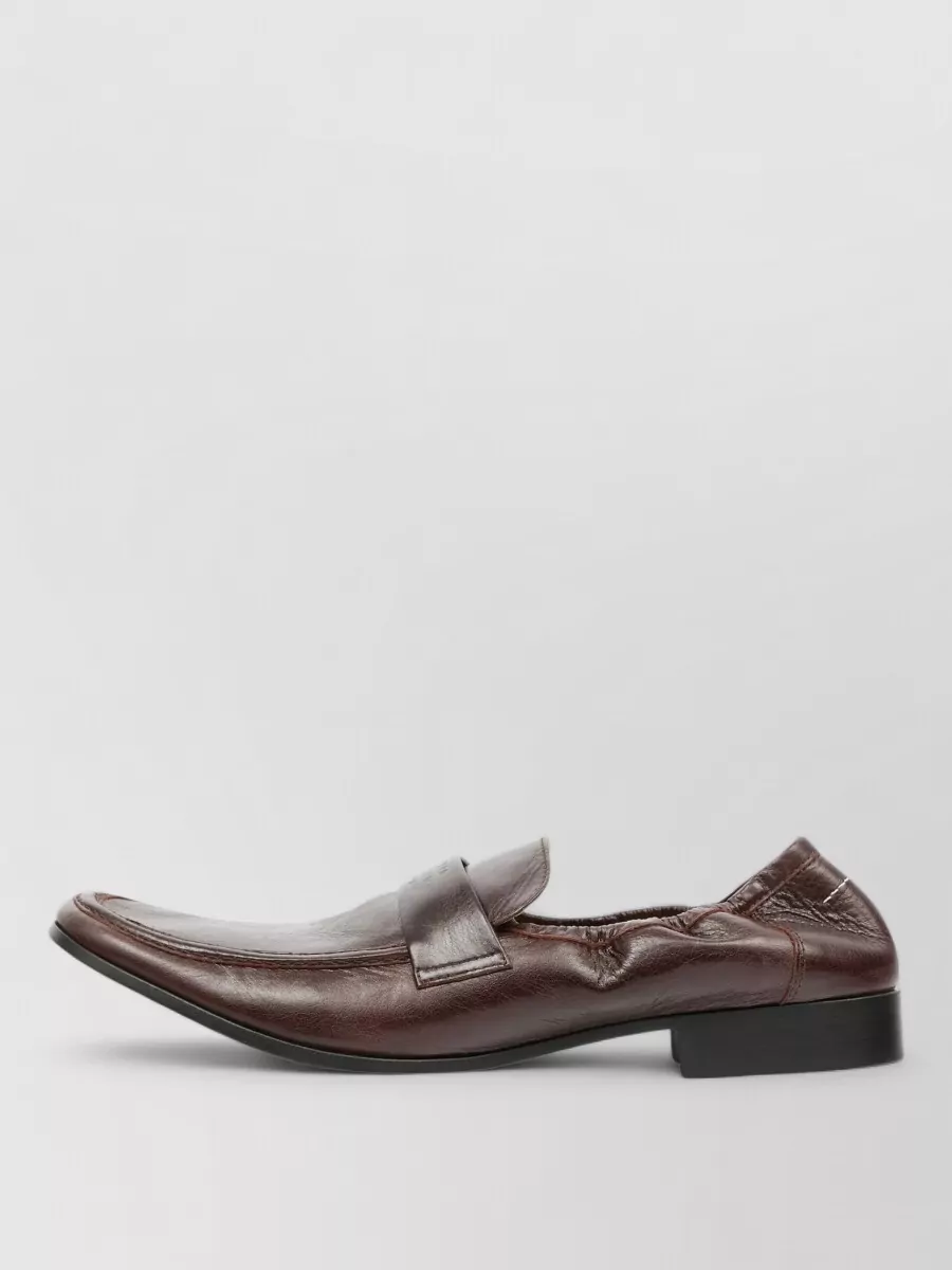 Mm6 Maison Margiela Leather Loafers