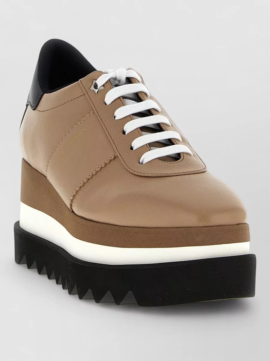 Stella Mccartney Faux leather low-top sneakers