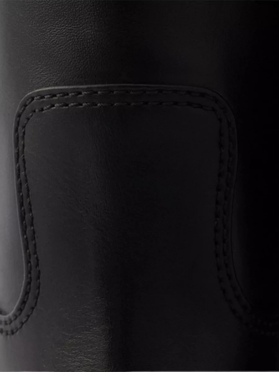 Prada Leather Knee-High Boots