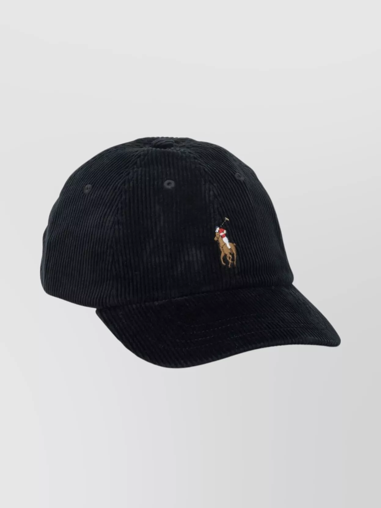 Polo Ralph Lauren Curved Brim Corduroy Texture Hat Collection