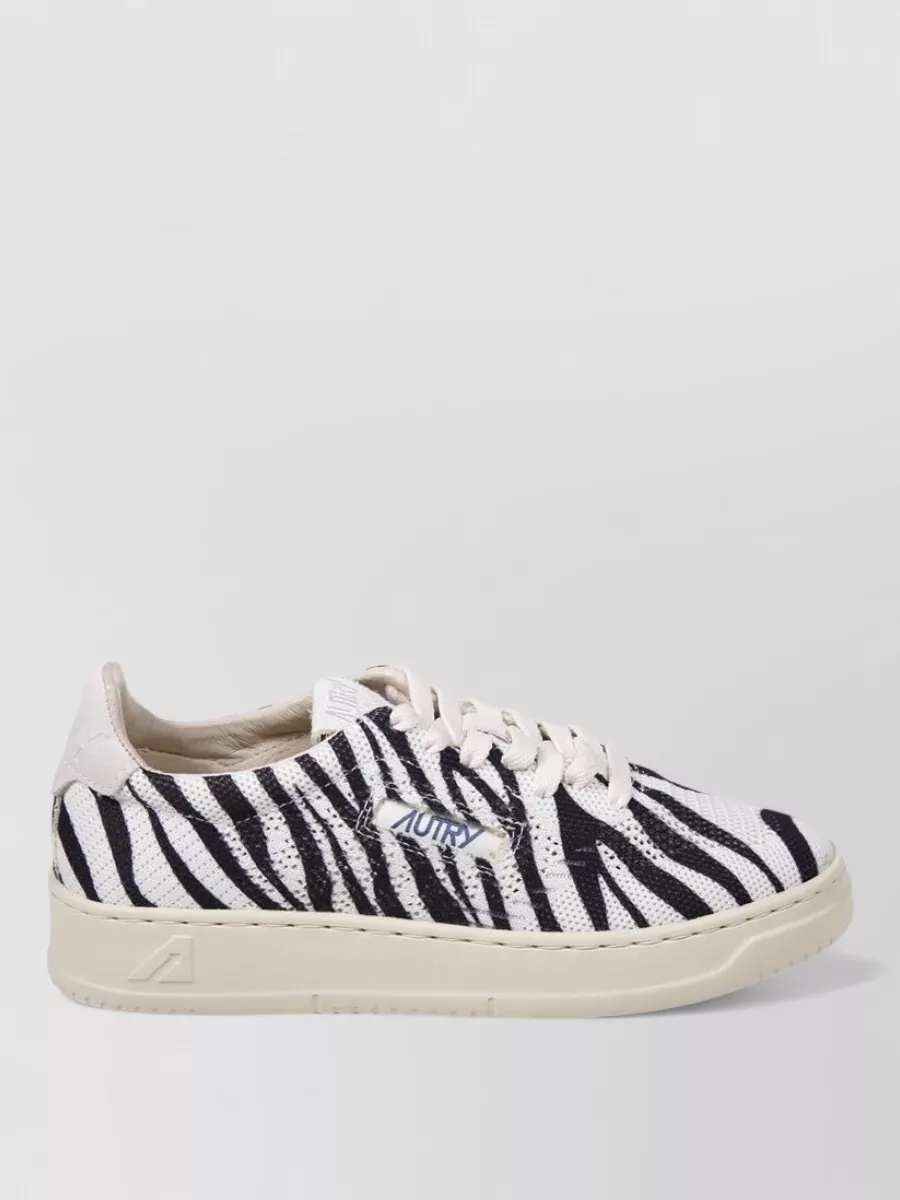 Autry Leather Lace-Up Sneakers