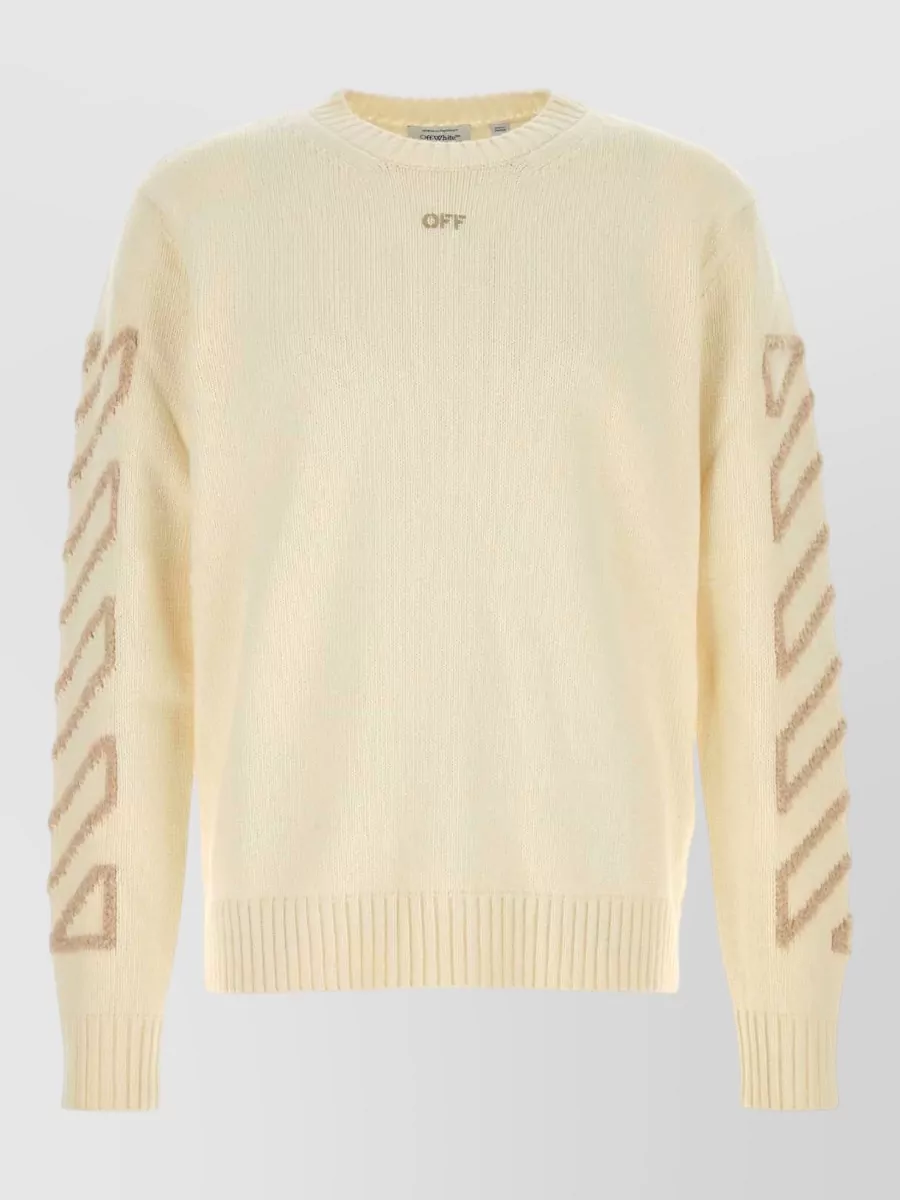 Off-White wool blend sweater