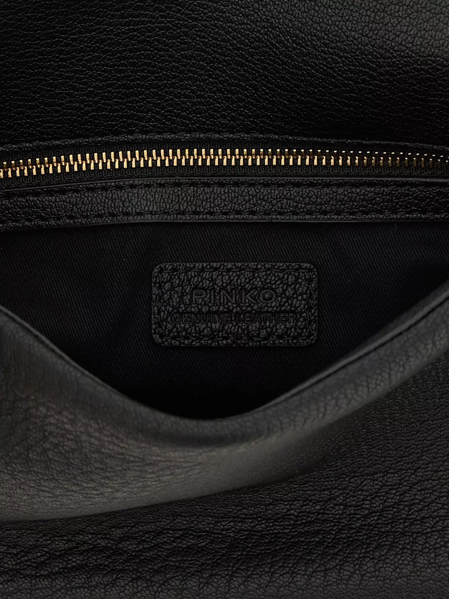 Pinko Love Bag Lamb Leather Shoulder Bag