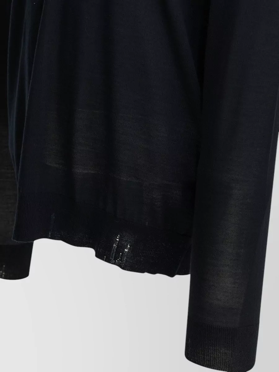 Golden Goose Virgin Wool Ribbed-Trim Regular-Fit Sweater