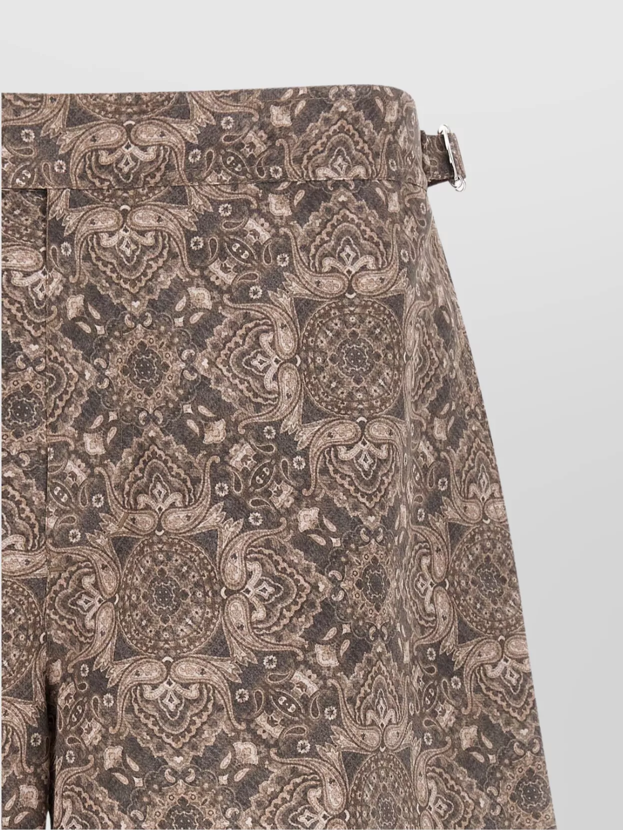Brunello Cucinelli Paisley Print Swimsuit With Adjustable Waistband
