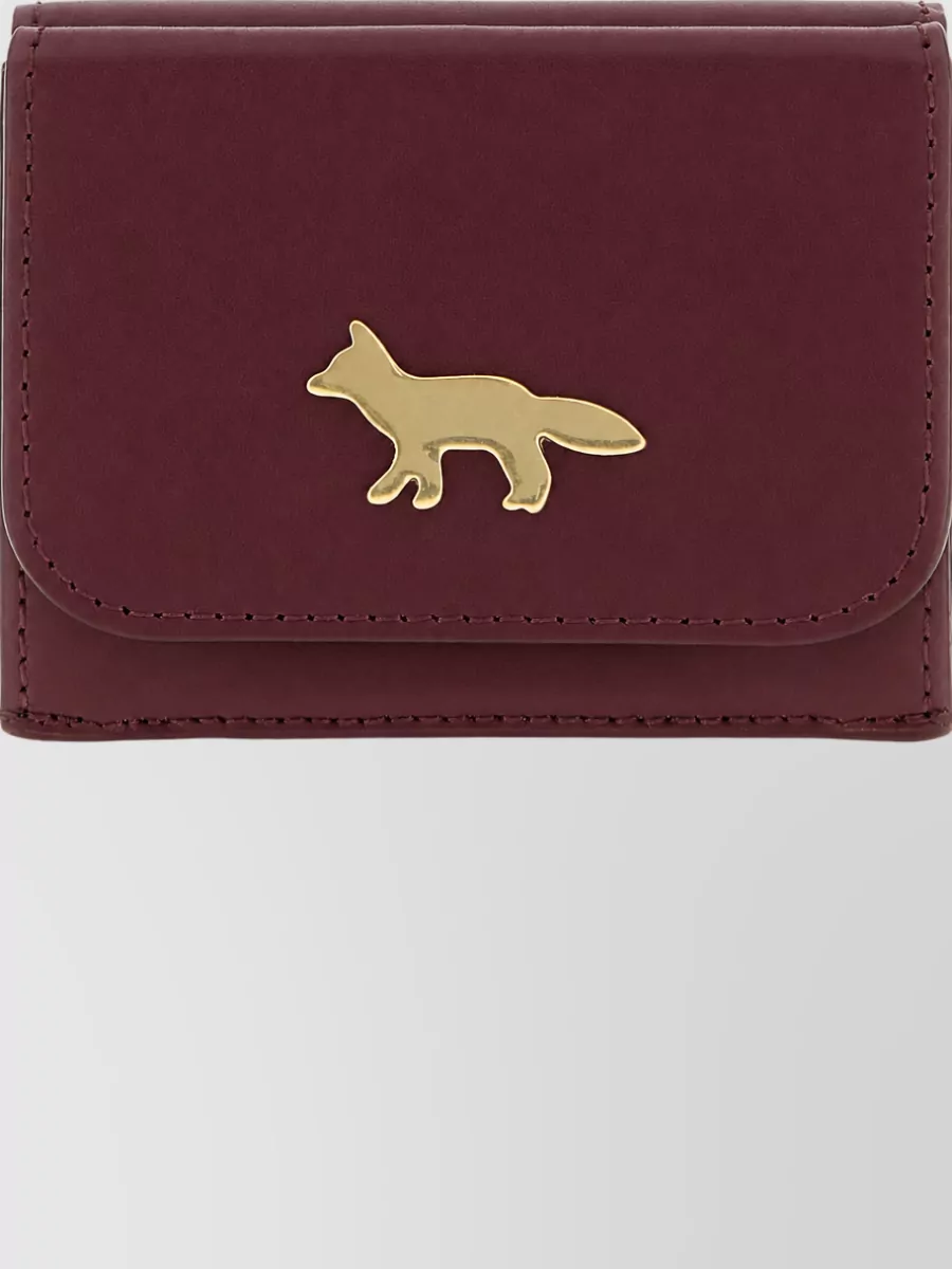 Maison Kitsuné leather keyring
