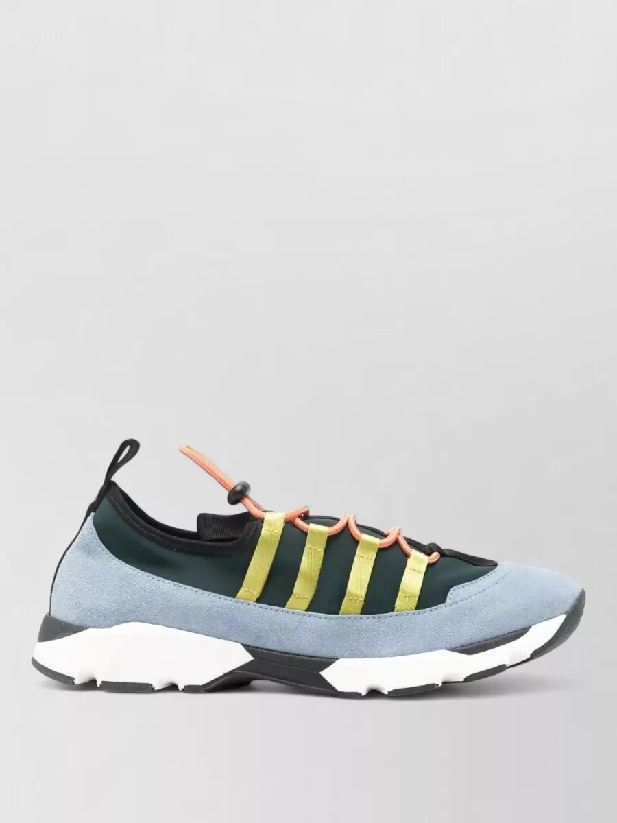 Marni Sneakers Contrasting Sole Low Top Pull Tab