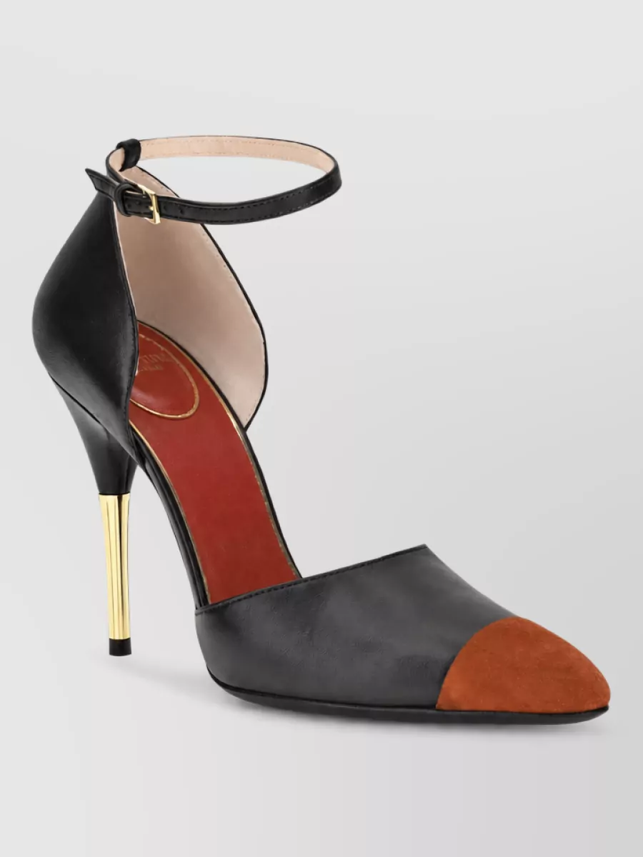 Valentino Garavani leather sinead d'orsay pumps