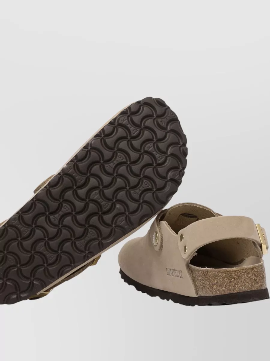 Birkenstock Suede Leather Tokio Hex Slippers