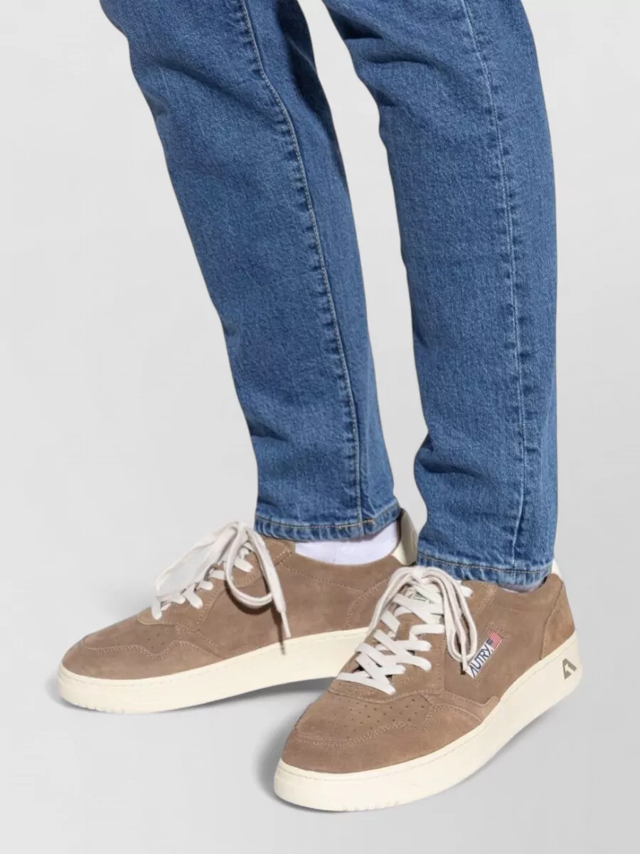 Autry Leather Low-Top Sneakers