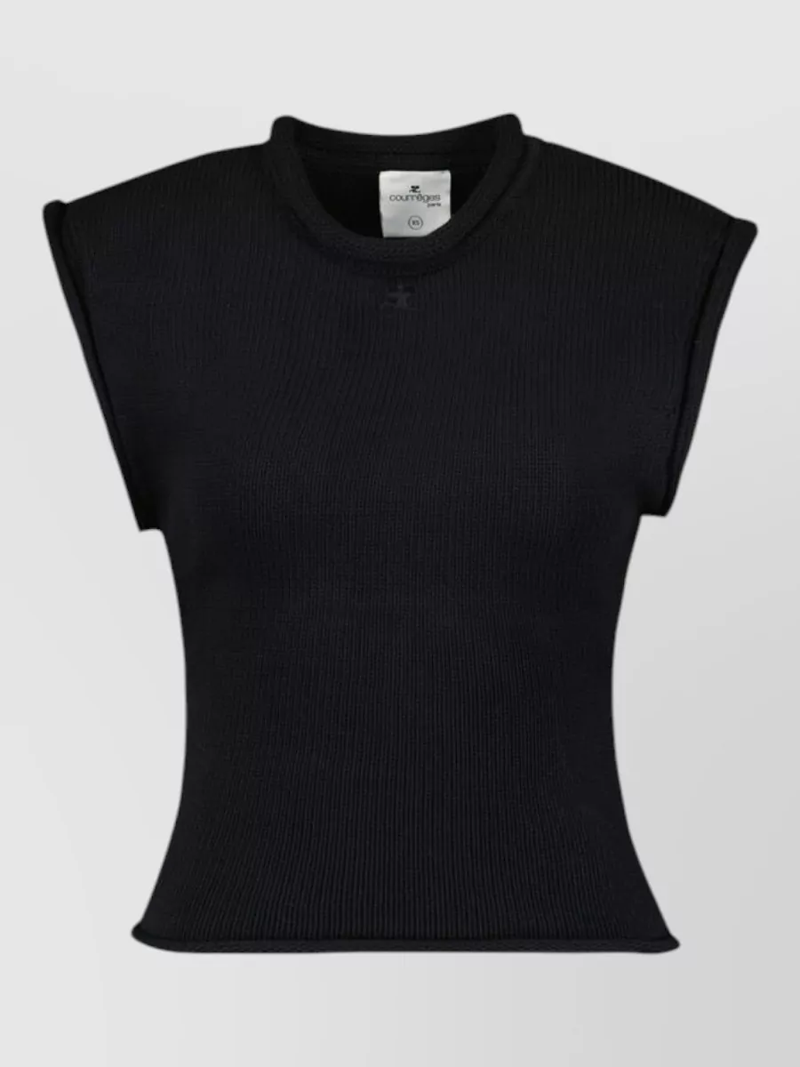Courrèges cotton tank top