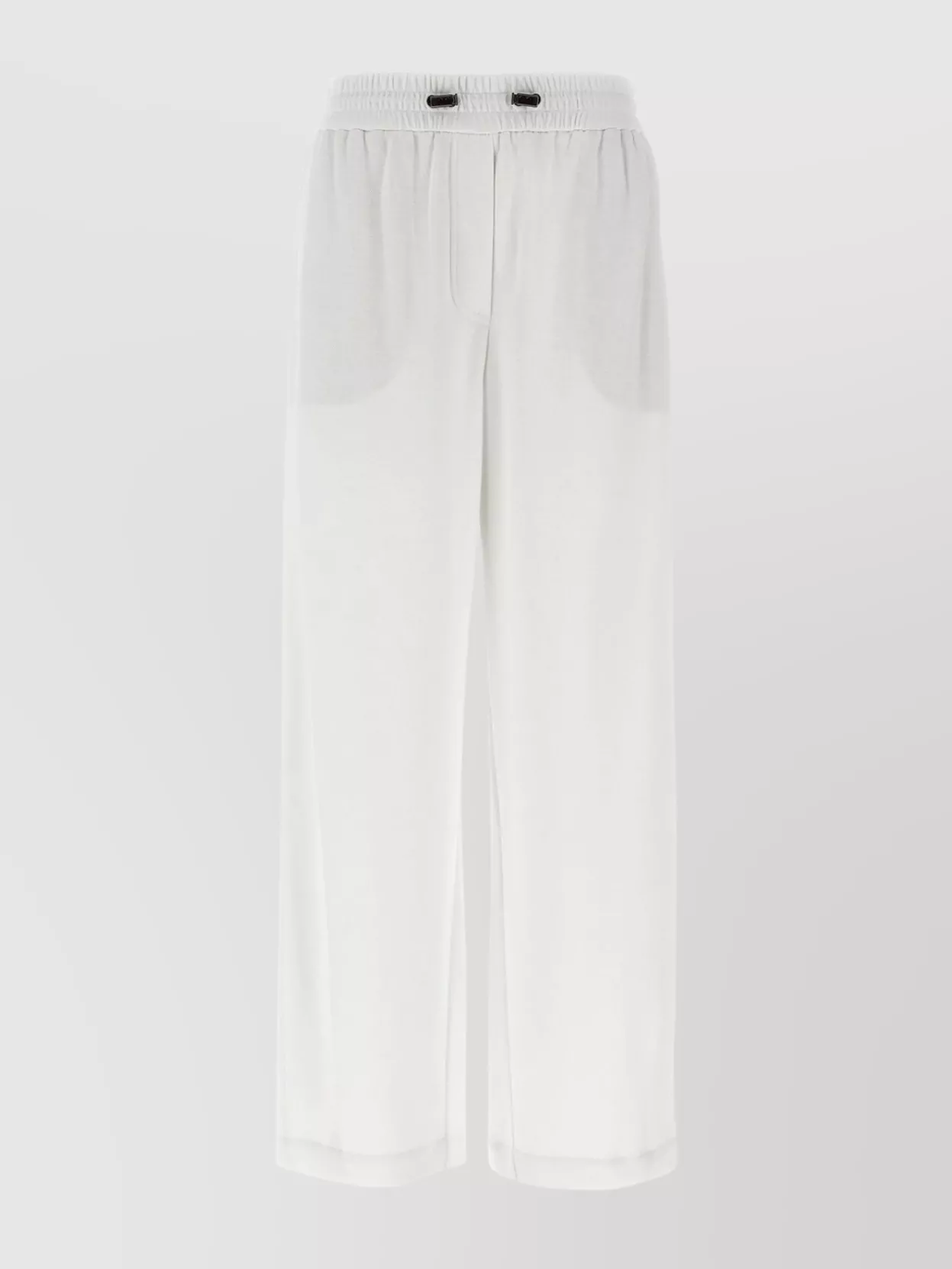 Brunello Cucinelli Cotton Joggers With Drawstring And Pockets