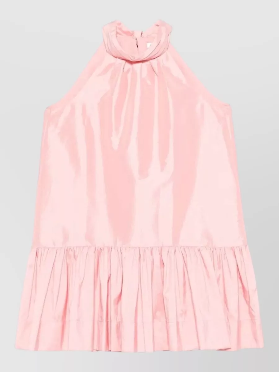 Simkhai Bow Tie Mini Dress