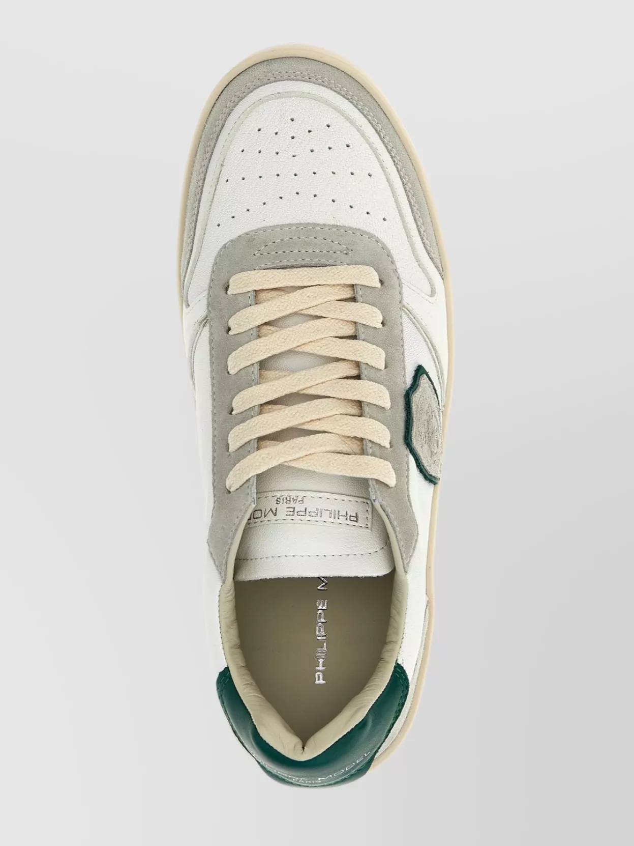 Philippe Model Low-top Sneakers With Contrast Heel Tab