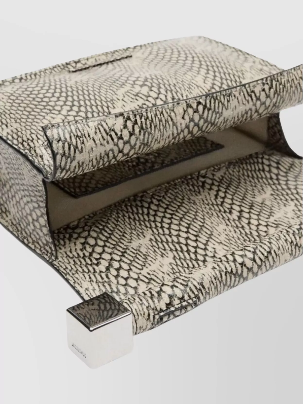 Jacquemus Small Square Round Clutch Bag