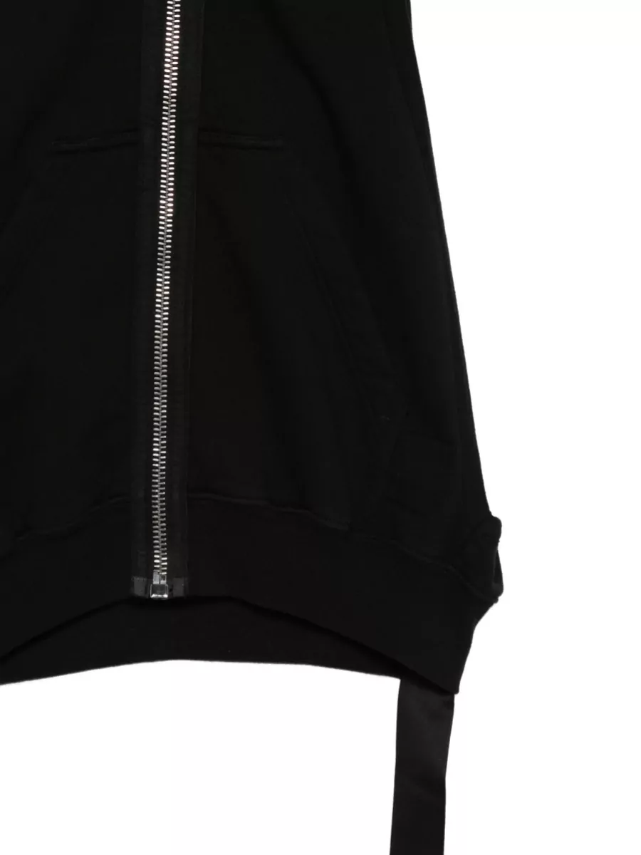 Rick Owens Drkshdw Cyclops Gimp Hooded Knitwear Drawstring Pockets
