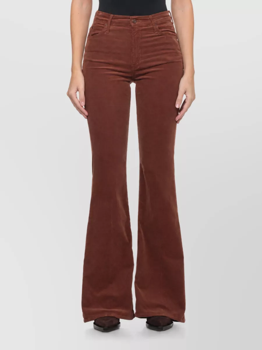 Mother Denim Straight-Leg Trousers